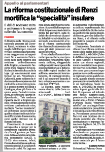 gazzetta del Sud 26 giugno 2014