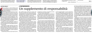 un supplemento di responsabilità