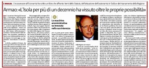 giornale di Sicilia 13 gennaio